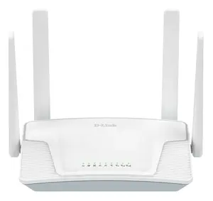 Router D-Link 4G LTE AX1500 Wi‑Fi 6 with Dual‑Band 1500 Mbps, RJ‑45 WAN, Gigabit LAN, LTE/3G
