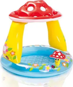 Children's Mushroom-Shaped Splash Pool with Canopy, Marimex (model MA56606)