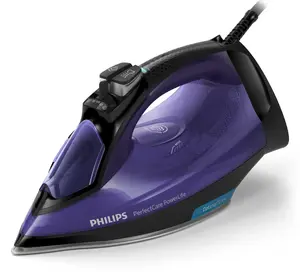 Паровой утюг Philips PerfectCare GC3925/30 — подошва SteamGlide Plus, 2500 Вт, бак 0,3 л, черно-фиолетовый