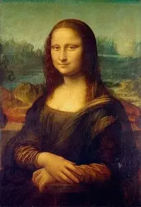 Набор алмазной мозаики Norimpex Mona Lisa 5D, холст 40×30 см, полный выклад