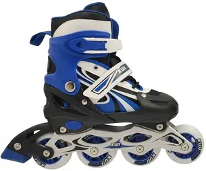 Children's Adjustable Roller Skates Vizari Kub_05-CS310K-MO size 31–34 blue