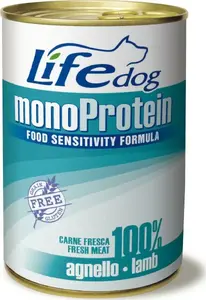 Влажный корм для собак Life Pet Care LIFE DOG 400 г ягнёнок монопротеин пауч