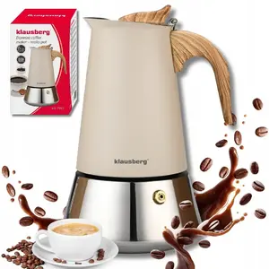 Кофеварка Klausberg KB-7995 300 мл — для плиты и индукции