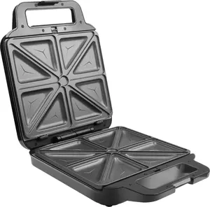 Sandwich maker Concept Solution SV3080 — 1200 W, 4 sandwiches, stainless steel/black