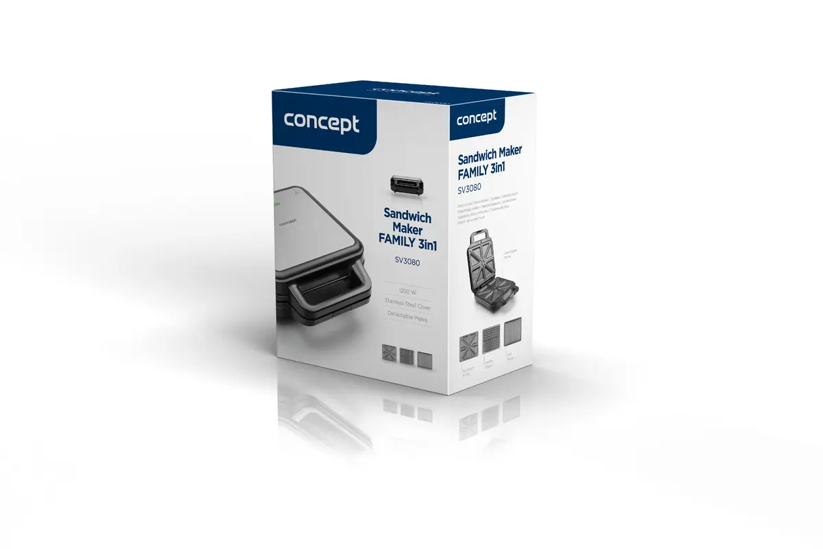 Sandwich maker Concept Solution SV3080 1200 W Photo 8