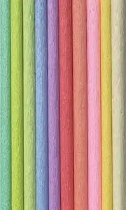Crepe Paper Sheets INTERDRUK Pastel Mini mix – pack of 10, assorted pastel colors