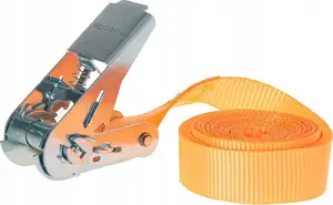 Ratchet strap GEKO 25 mm × 4 m, 1600 kg single-piece tensioner