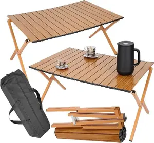 Folding Camping Table Enero 90×60×45 cm with Carry Bag — ENERO CAMP
