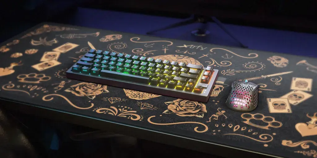 CHERRY XTRFY GP5-XL-CALAVERA gaming mouse pad Photo 2