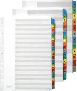 Cardboard Dividers A4 Numeric 1–31 Elba (E569587) for File Organization