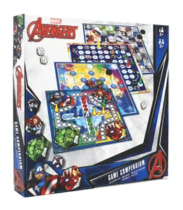Board game Cartamundi Marvel Avengers Game Compendium — family game, age 5+, 30 min