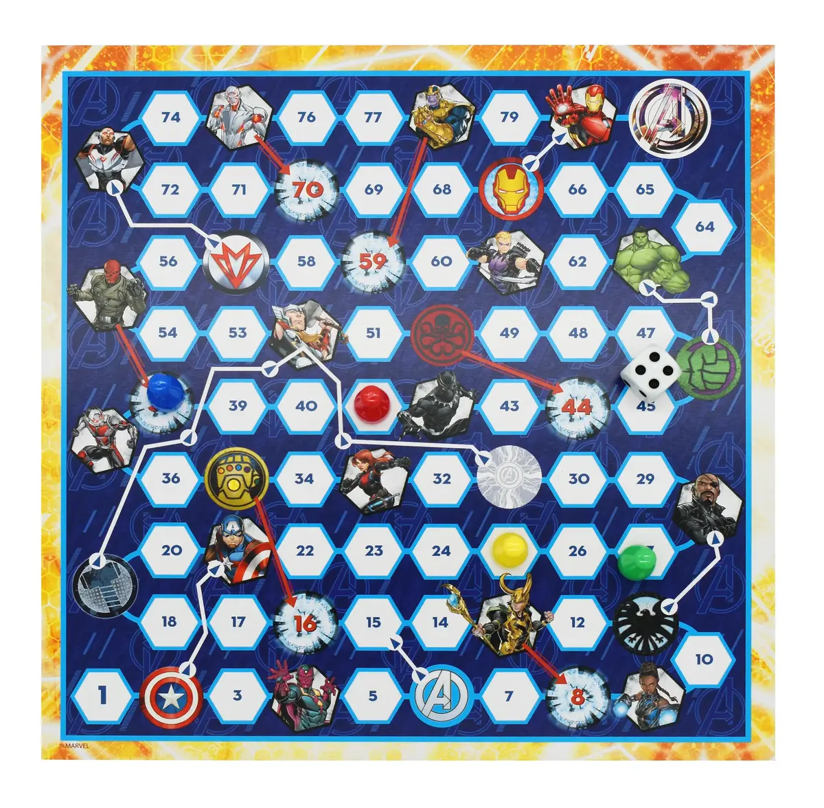 Galda spēle Cartamundi Marvel Avengers Game Compendium Photo 3
