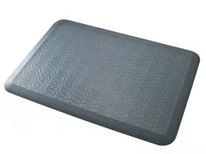 Furniture floor protector mat Q-Connect KF18614 — rectangular transparent mat for chairs and furniture
