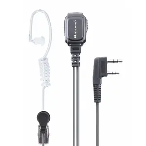 Austiņas Midland MA 31LK Pro — vadu in-ear, melnas/caurspīdīgas