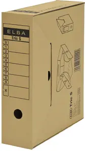 Document storage box Elba PUDŁO ARCH.ELBA 100552625 TRIC S — archival storage box by Elba