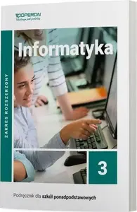 Учебник Operon Informatyka LO 3 — Podręcznik ZR (информатика, 3 класс старшей школы, польский)