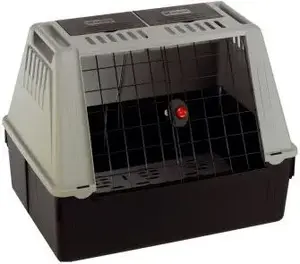Pet carrier FERPLAST TRANSPORTER ATLAS CAR 80 — travel crate for small to medium pets, 52×51×61 cm