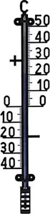 Outdoor Balcony Thermometer ProGarden KO058431/ALL — large black XXL, analog weather thermometer