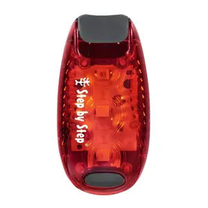 Backpack safety light Step by Step 183979 — plastic red, 55×20×10 mm