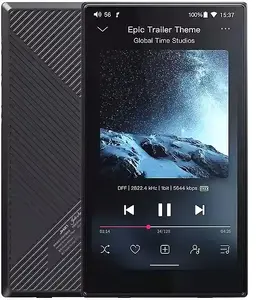 Портативный Hi-Res плеер FiiO JM21 (4GB RAM + 64GB памяти) Чёрный