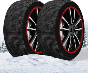 Sniega zeķes No name Maranello Super X Ultra strong izmērs M — tekstila saķeres risinājums ziemas braukšanai