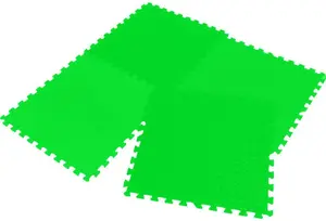 Aizsargmāte Enero 60 × 60 × 1,2 cm, zaļa — grīdas aizsargpamatne