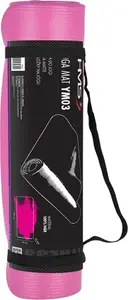 Yoga mat HMS YM03 Pink — HMS basic yoga mat for floor exercises