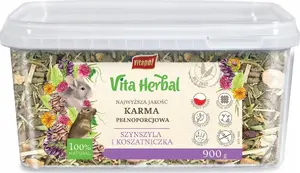 vitapol Vita Herbal основный корм для шиншилл 900 г, гранулы ZVP-4326