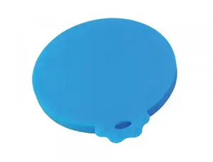 Bottle / can cover Nobby 61551, light blue, suitable for cans, diameter 9 cm