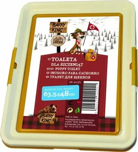 Puppy Training Potty Tray Barry King BK-14024, 63.5×48 cm, brown