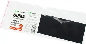 Conductive Rubber Sheet BLOW 2355# 50×150×0.5 mm — antistatic gasket material