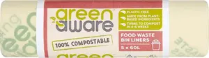 Мешки для отходов GreenAware 60 л, 5 шт. — мешки для пищевых отходов