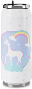 Travel mug ORION 500 ml insulated can-style tumbler, spill-resistant lid