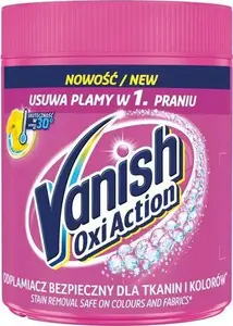 Traipu noņēmējs Vanish Gold Oxi Action pulveris krāsainiem audumiem 470 g