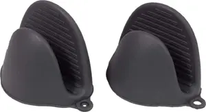 Kitchen Silicone Grip Mitts Brunbeste 2 pcs model 1526 — heat-resistant silicone hand grips for handling hot pots and pans