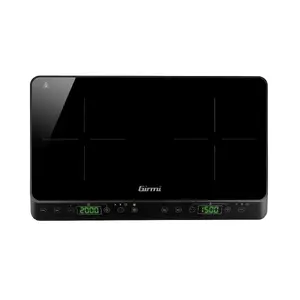 Girmi PI51 virsmas indukcijas plīts, 56 cm, 2 gatavošanas zonas, melna, skārienvadība