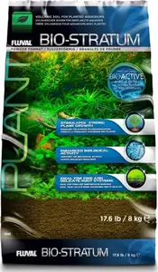 Akvārija substrāts Fluval Bio-Stratum 8 kg — porains minerālu substrāts augu akvārijiem