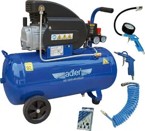 Компрессор Adler MAR3609.7Z — 8 бар, 50 л бак