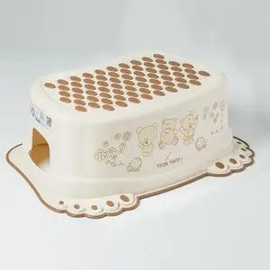 Footstool Tega Baby bear beige - children's footrest for changing table and nursery