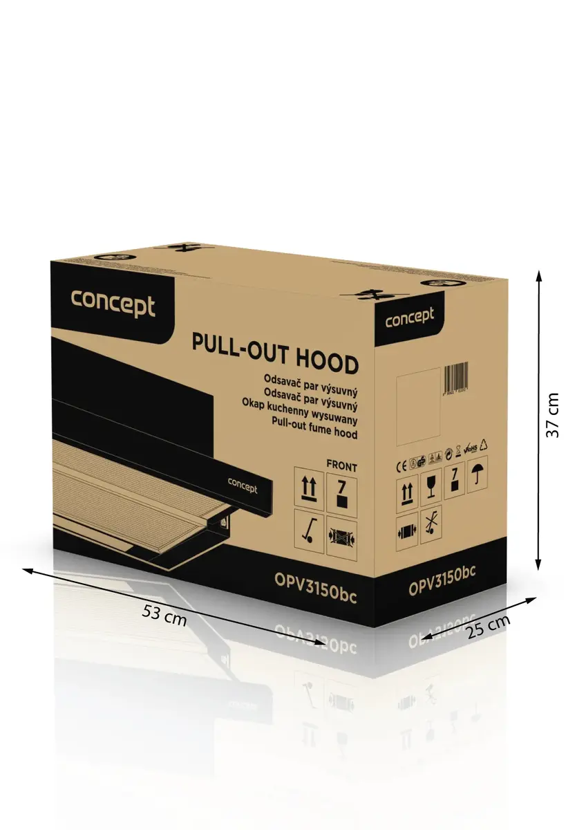 Concept Solution OPV3150BC cooker hood Photo 7