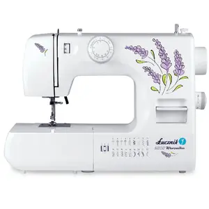 Sewing machine Łucznik Weronika 2008 — manual, electric 70 W, 230 V, 3 bobbins, white