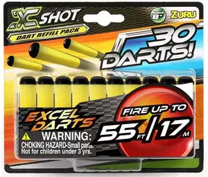 Formatex X-Shot Strzałki 30 pcs (model XSH3618) replacement foam darts for toy blasters