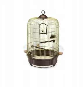 IMAC iMac Milly bird cage, gold/brown finish, 33×46 cm