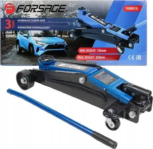 Hydraulic Workshop Jack Forsage F-T830011L 3 t, lifting height 135–420 mm