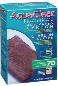 Filtra kasetne Hagen Aqua Clear ar aktivēto ogli 300/70 (akvārijam)