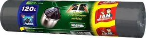 Мешки для мусора JAN Niezbędny 120 л, 8 шт. с завязкой