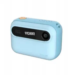 Instant camera Xrec myFirst Camera Insta 20 for kids with built-in printer, 3" Full HD IPS screen, dual 16 MP lenses (blue)