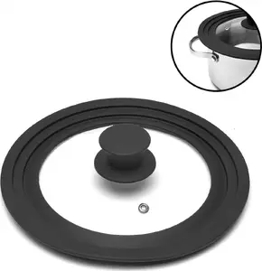 Pan and Pot Universal Lid Tadar 3-in-1 TD-2567 – multi-size universal cover for cookware