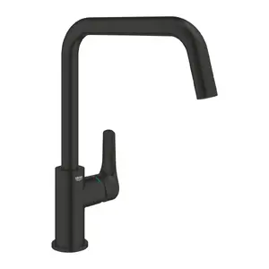 Смеситель для раковины GROHE Eurosmart Black однозахватный, черный, 1 шт