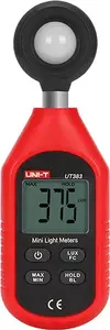 Light meter Unit UT383 digital luxmeter — Unit brand hand-held light measurement device